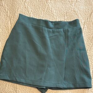 HYFVE Teal Overlap Skort